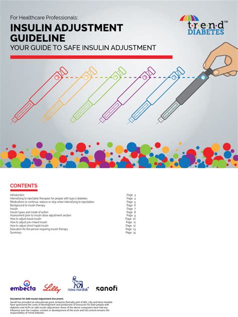 Insulin Adjustment Trend 2023 Pdf Insulin Diabetes Management