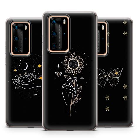 Aesthetic Art Phone Case Black Cover For IPhone 7 8 XS XR Etsy