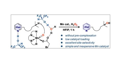 Hydrogen Bonding Assisted And Nonheme Manganese Catalyzed Remote