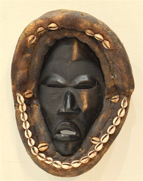 African Mask Dan Tribe African Liberia Handmade Burnished Etsy