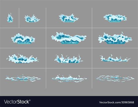 Pin by Shinpei Ishibashi on エフェクト連番 in 2024 Animation Water drawing