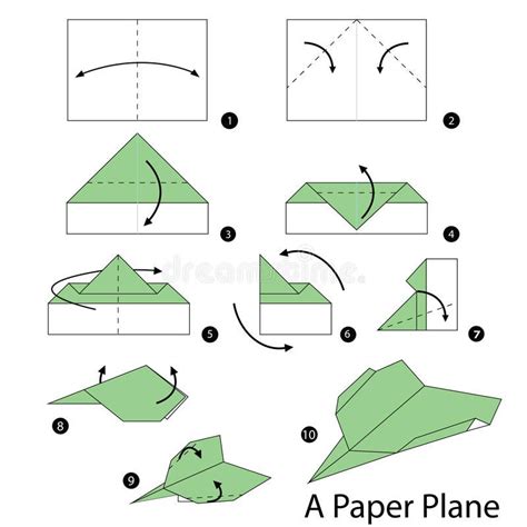 Paper Plane That Flies So Far Paper Folding Airplane Step By Step