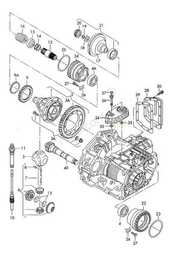 Ligas Enfriador Transmision Automatica Jetta Golf Beetle A En Venta En