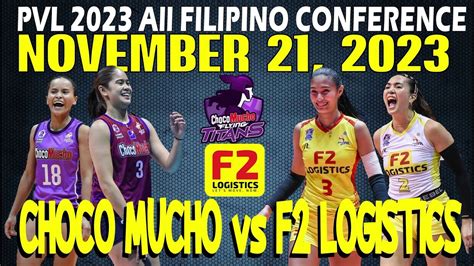 Choco Mucho Vs F Logistics Pvl All Filipino Conference