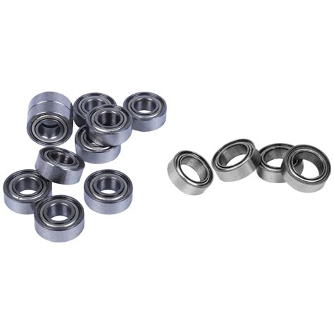 Pcs Miniature Sealed Metal Shielded Metric Radial Ball Bearing Model