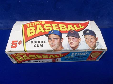 Lot Detail Topps Baseball Cent Display Box Koufax Killebrew