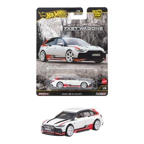 最安ショップ比較 ホットウィール Hot Wheels カーカルチャー ファストワゴン アウディ RS 6 アバント 乗り物おもちゃ