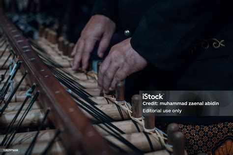 Indonesian Traditional Angklung Music Game Stock Photo Download Image