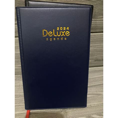 Jual BUKU AGENDA KERJA DELUXE KERTAS KREAM 2024 Shopee Indonesia