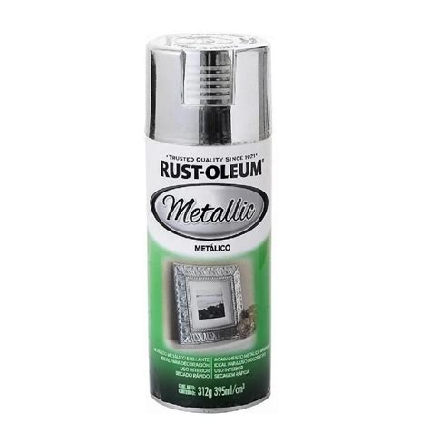 Ripley SPRAY AEROSOL RUST OLEUM ACABADO METÁLICO 312 GRS PLATA