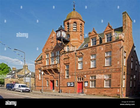 Penicuik Town hall. Midlothian. Scotland Stock Photo - Alamy