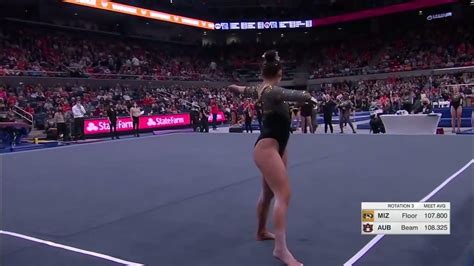 Kyra Burns Missouri 2022 Floor Youtube