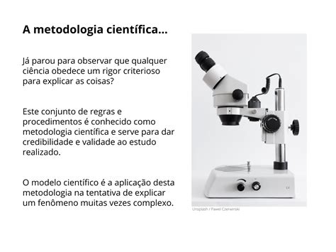 Plano De Aula 9o Ano Método Científico Na Construção De Modelos