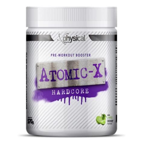 Atomic X Hardcore 570g Physical Pharma Corpo Vida Suplementos