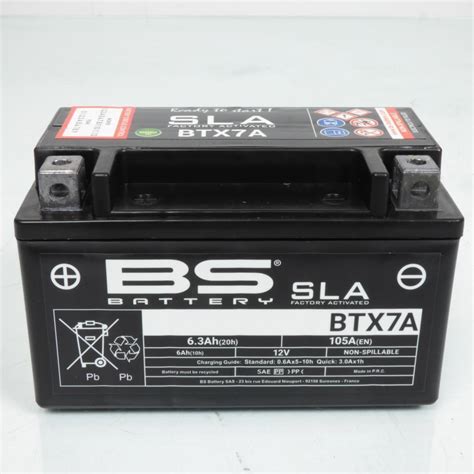 Batterie Sla Bs Battery Pour Scooter Sym Fiddle Iii S Euro