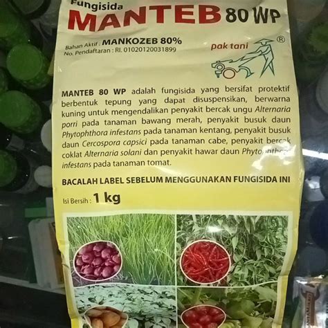 Jual Fungisida Manteb Wp Kg Shopee Indonesia