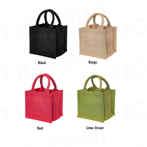 Jb Jute Bag Tjg Print