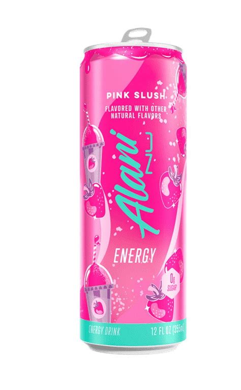 Alani Nu Energy Drink New Pink Slush Fl Oz Single Can Walmart