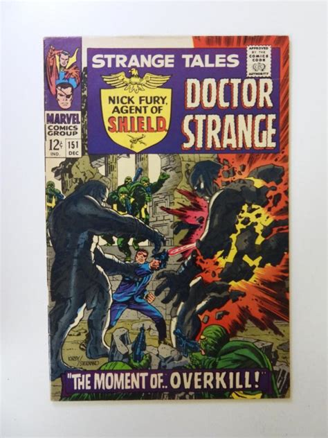 Strange Tales 151 1966 FN VF Condition Comic Books Silver Age