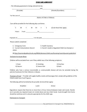 Fillable Online Quick Guide To CWA S Complying Written Agreement Fax