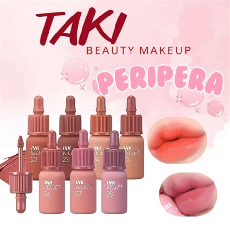 Son Kem Lì Peripera Ink Velvet Nude g Shopee Việt Nam