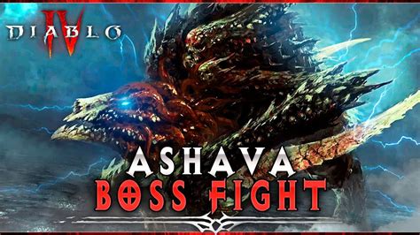 ALMOST Perfect Ashava World Boss FIght Diablo IV Highlights Beta