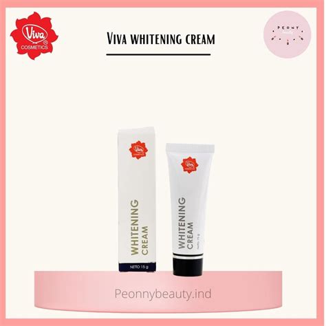 Jual Viva Whitening Cream 15gr Krim Malam Pencerah Shopee Indonesia