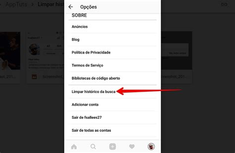 Como Limpar Hist Rico De Busca No Instagram Apptuts Appstat