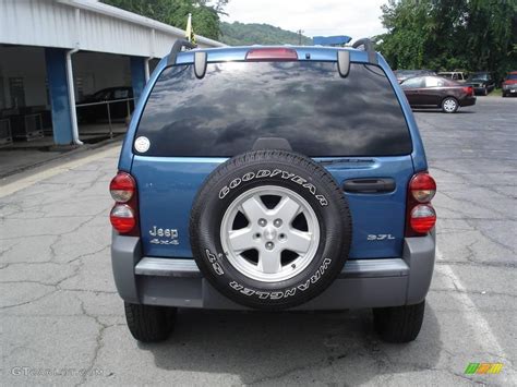 2005 Atlantic Blue Pearlcoat Jeep Liberty Sport 4x4 16268167 Photo 3