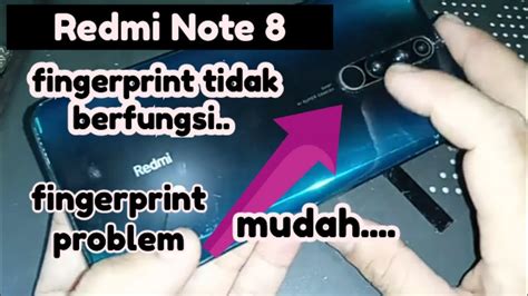 Redmi Note Pro Fingerprint Tidak Berfungsi Fingerprint Problem