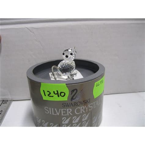 SWAROVSKI 'CAT' CRYSTAL FIGURINE