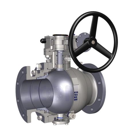 Oil Field Trunnion Mounted Flanged Ball Valve Jxon Valve Co Ltd