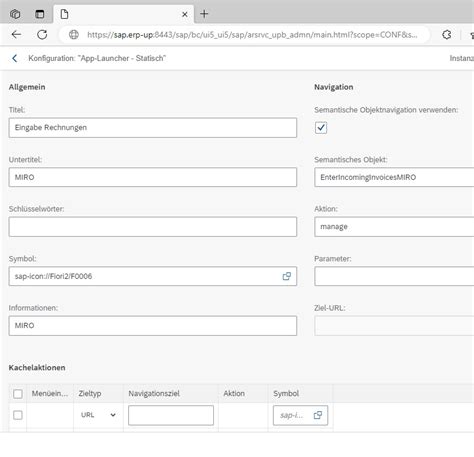 Sap Transaktion Als Sap Fiori Kachel Hinzuf Gen Sap Fiori