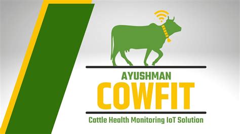 Ayushman Cowfit Cattle Health Monitoring IoT Solution YouTube