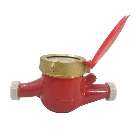 Dry Dial Brass Body Cold Hot Water Meters DN15 50 Mm Customized Water Meter