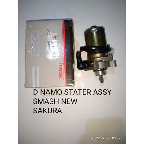 Jual Dinamo Stater Starter Assy Smash New Merk Skr Sakura Good Quality