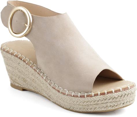 Catherine Malandrino Womens Cirkly Espadrille Wedge Sandal Amazon Ca