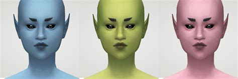 Sims 4 Alien Skin Details