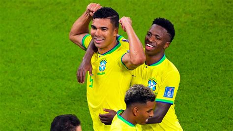 Brazil Switzerland Casemiro Strike Sends Brazilians Into World Cup