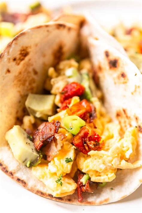 Easy Breakfast Tacos Without Cheese The Tortilla Channel