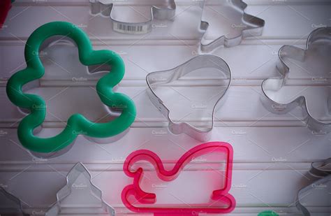 Christmas Cookie Cutters | High-Quality Holiday Stock Photos ~ Creative ...