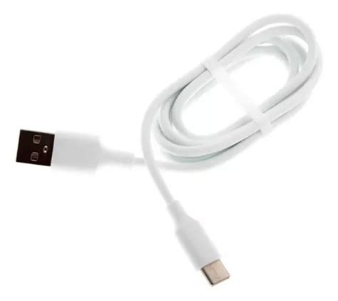 Cable Usb Tipo C Mxt De 1 Metro Blanco Para Carga Y Datos Mercadolibre