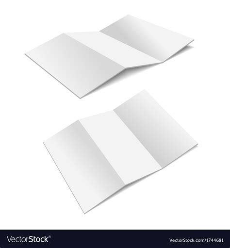 Folded Paper Royalty Free Vector Image Vectorstock