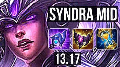 Syndra Vs Anivia Mid Legendary Games Euw Master