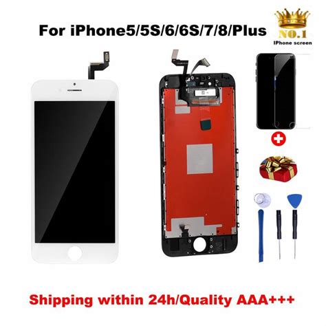 Aaa High Quality For Iphone 5 5s 6 6plus 6s 6s Plus 7 7plus 8 Plus Lcd Replaceable 3d Touch