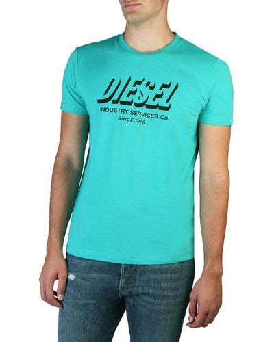 Blue Diesel T Shirts For Men Lyst