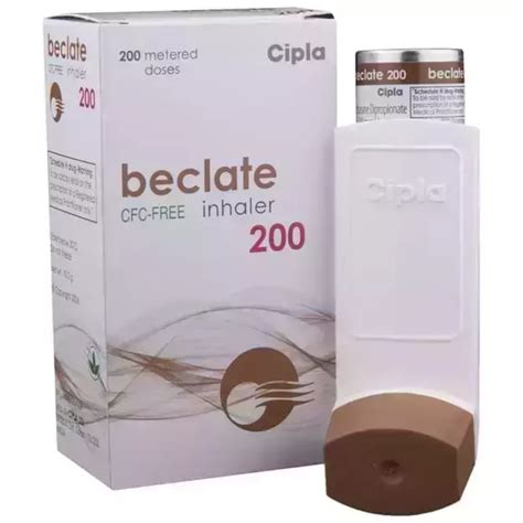 Beclate Cfc Free Inhaler Uses Price Dosage Side Effects