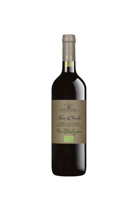 Cantine Paolini Nero D Avola BIO Winolubni