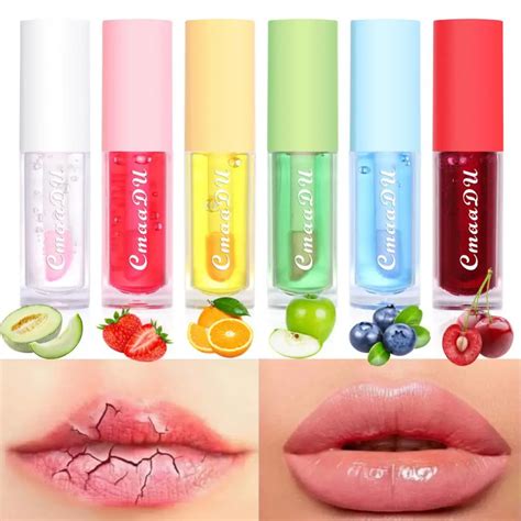 Pcs Fruit Flavor Lip Glaze Temperature Color Change Lip Gloss Watery