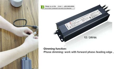 Triac 10v In Dimmable Led Driver How To Do The Triac